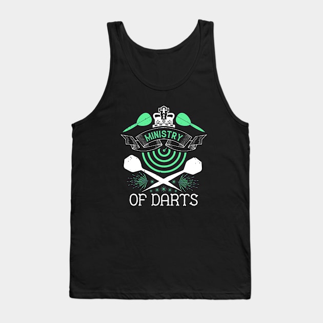 Darts - Ministry Of Darts Tank Top by NoPlanB